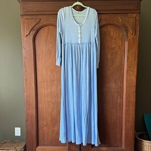 Free People Henley Maxi Dress
